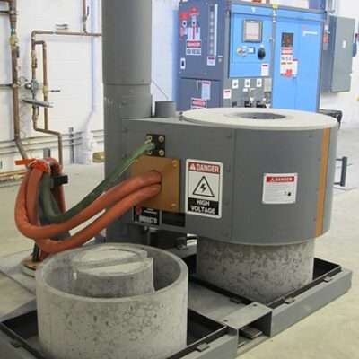 Inductotherm Lift Swing Furnace