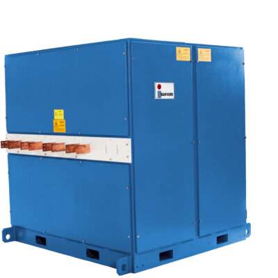 LFI induction power supply- back